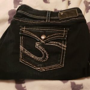 Silver Suki Bootcut Jeans 24w